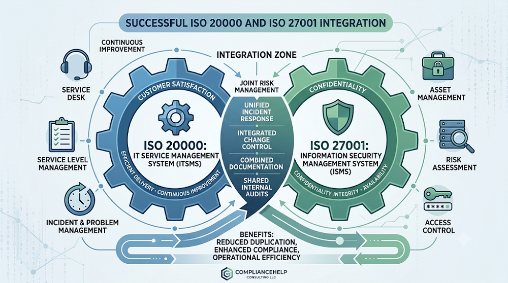 Tips for Successful ISO 20000 and ISO 27001 Integration